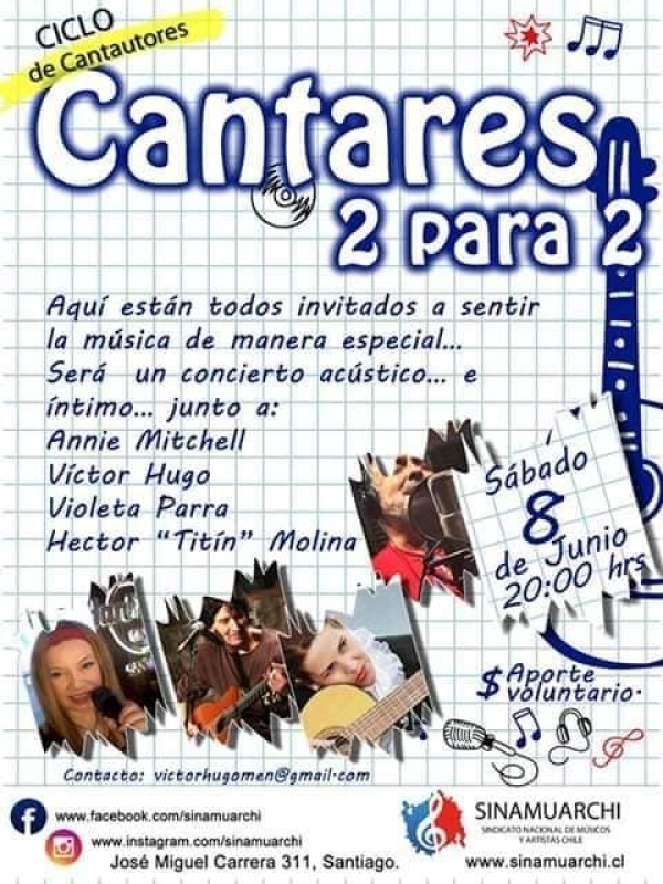 Cantares &quot;2 para 2&quot;