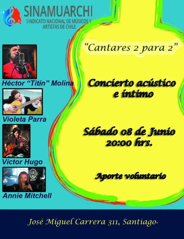 Concierto Acustico "Cantares 2 para 2"